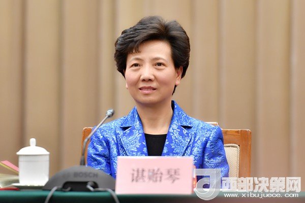 全國(guó)人大代表、貴州省委副書(shū)記、省長(zhǎng)諶貽琴發(fā)言