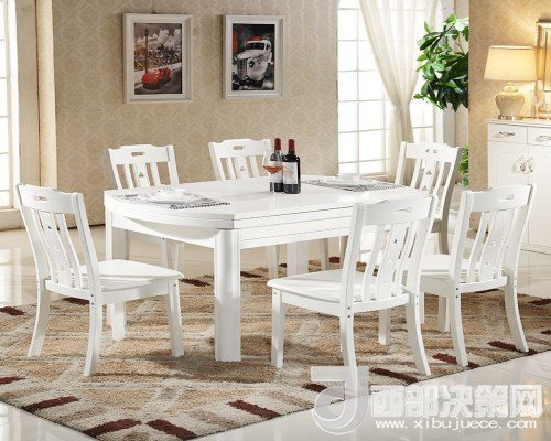 喜歡白色餐桌 但椅子該如何搭配？