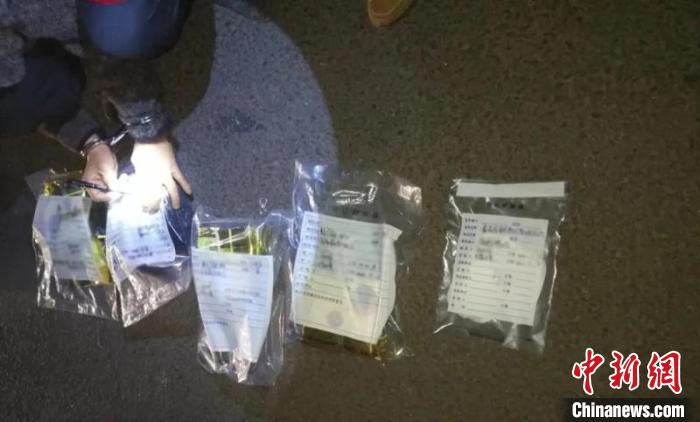 圖為云南警方查獲的毒品。　云南省公安廳供圖 攝