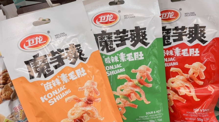 圖為魔芋爽。圖片來源：臺灣《聯(lián)合報》楊雅婷攝。