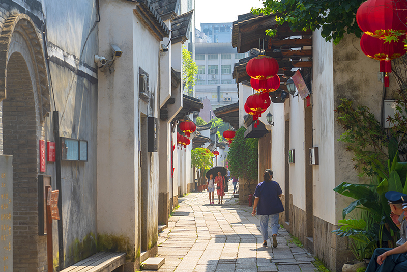 2019年6月28日，福州，三坊七巷風(fēng)光。